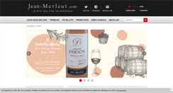 Desktop Screenshot of jean-merlaut.com